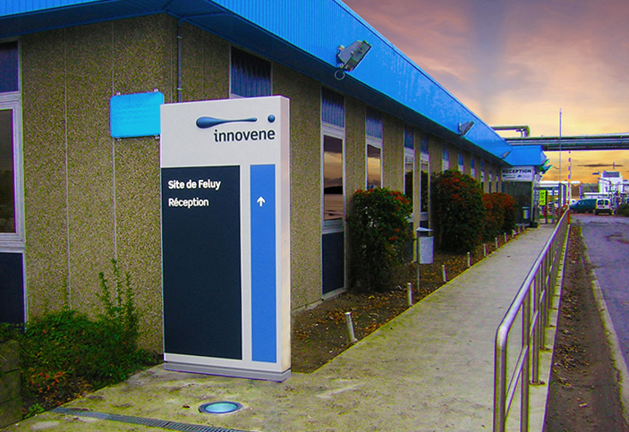 Innovene Wayfinding Sign