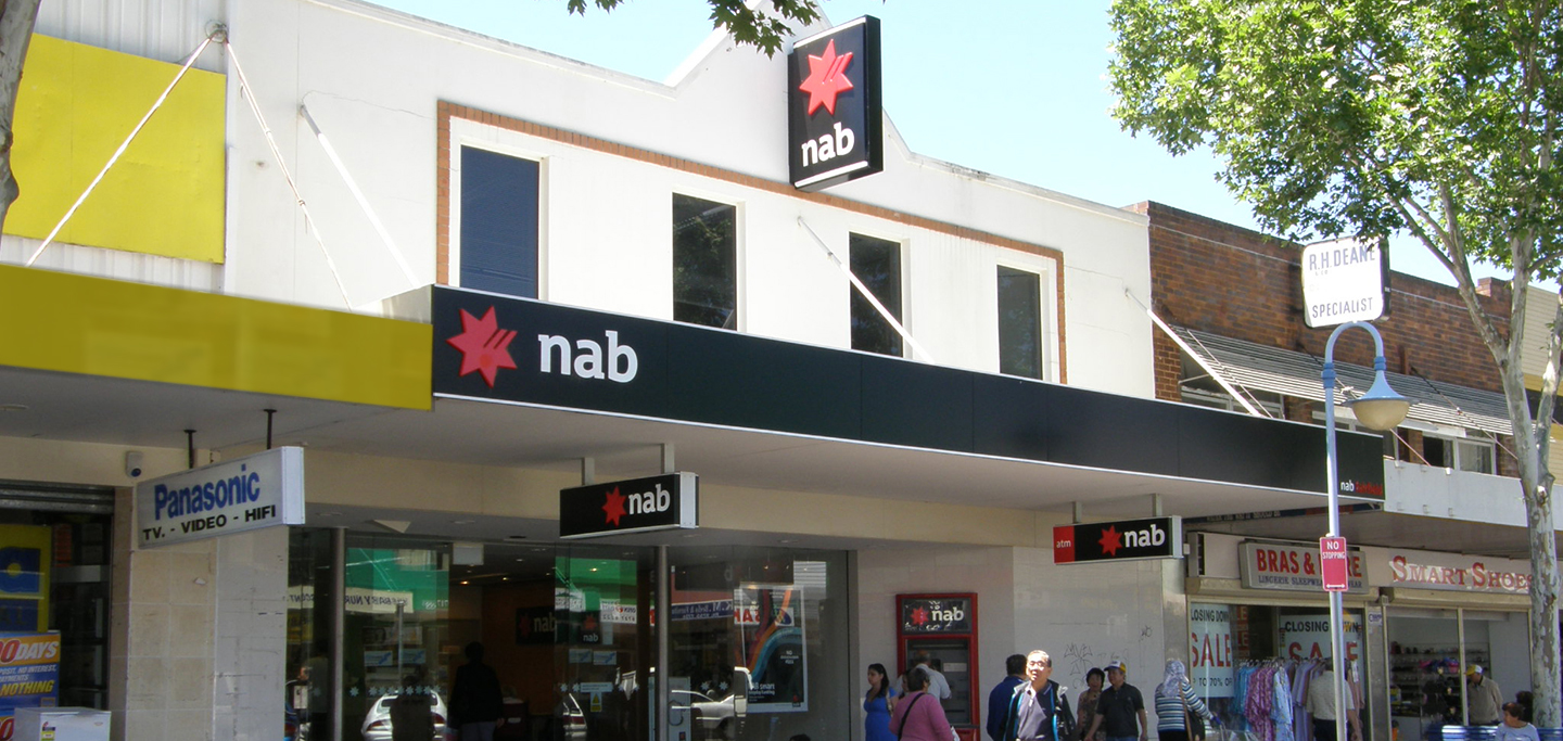 NAB Branch Signage