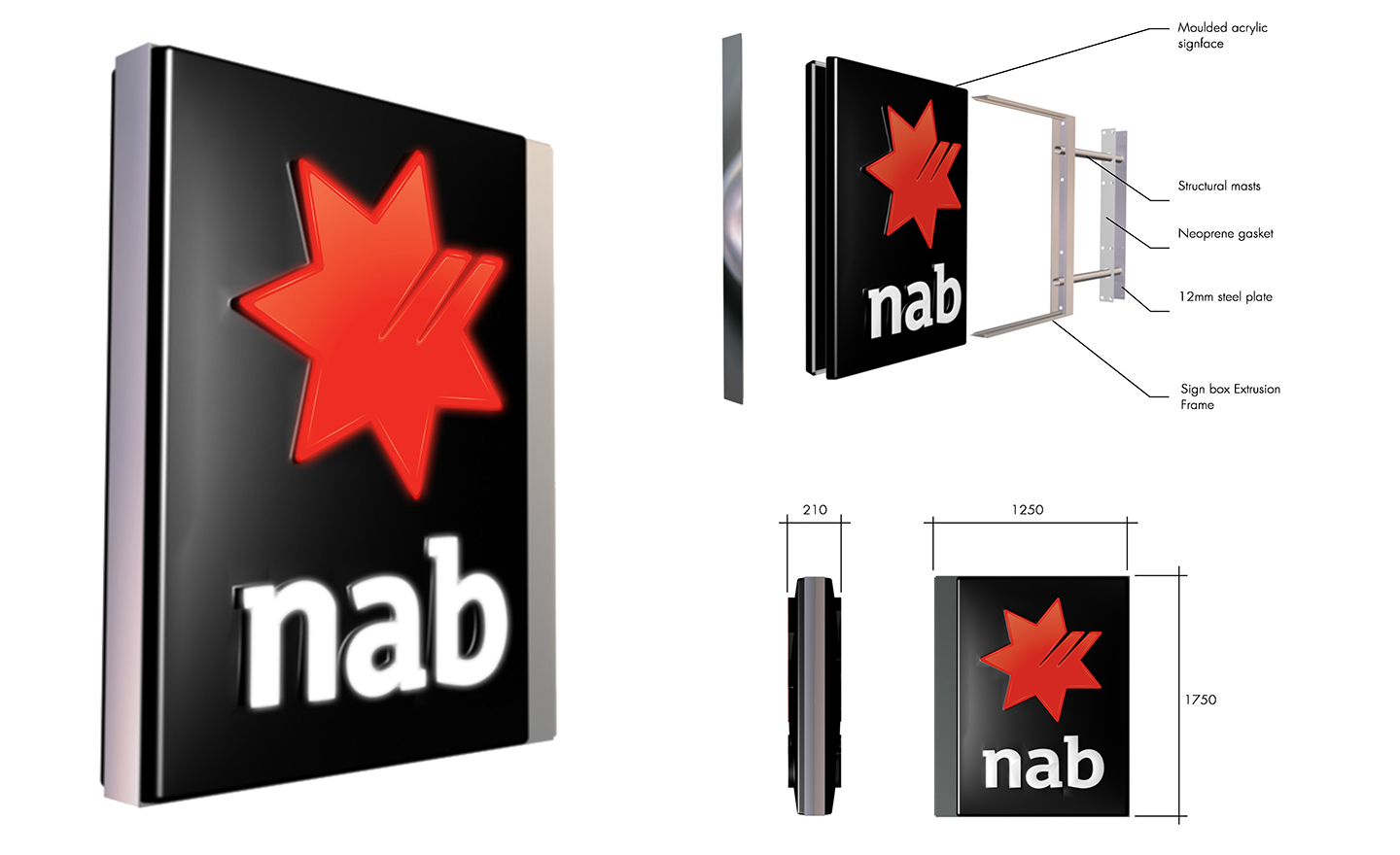 NAB Tavern Sign Renderings