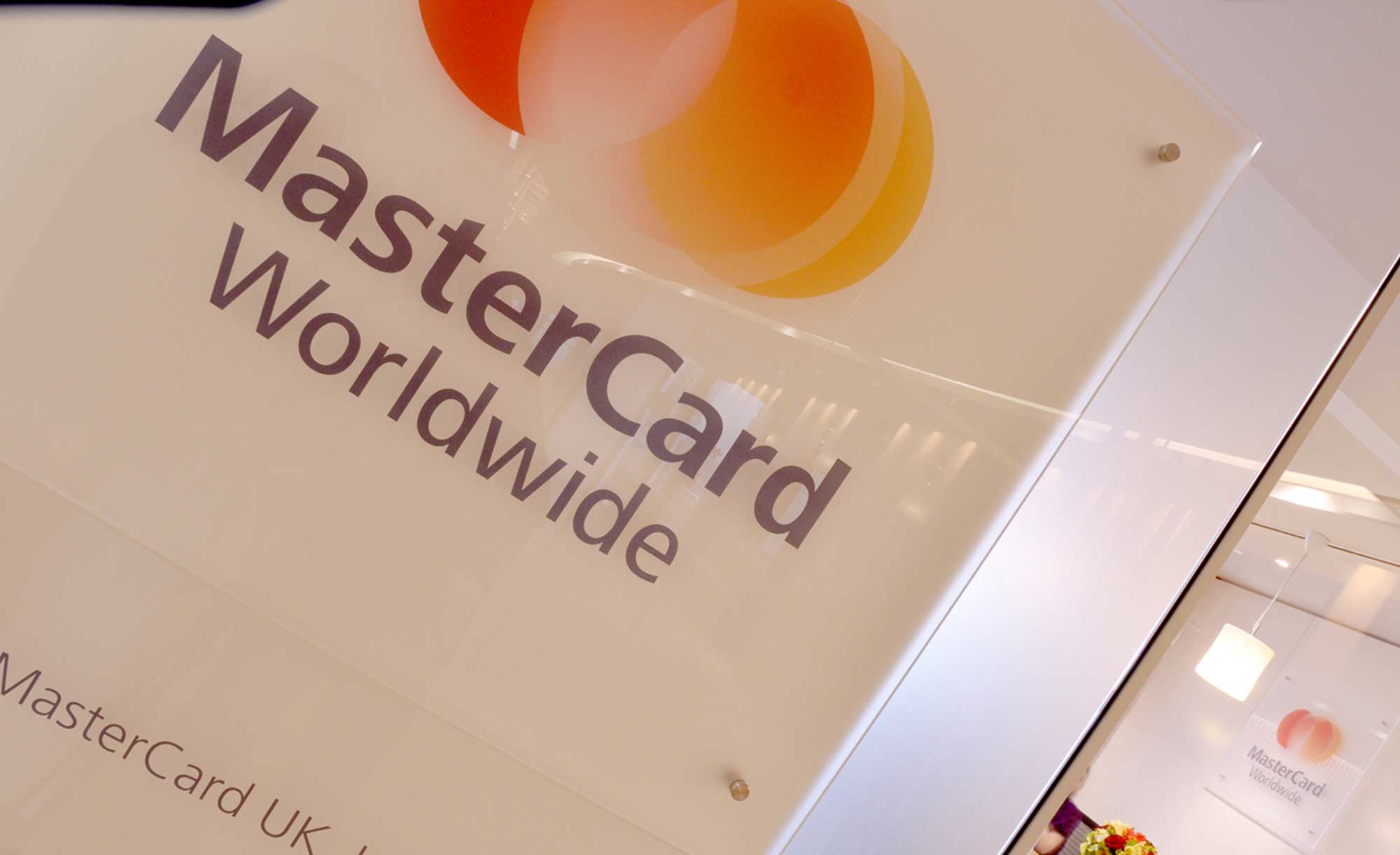 MasterCard Interior Signage